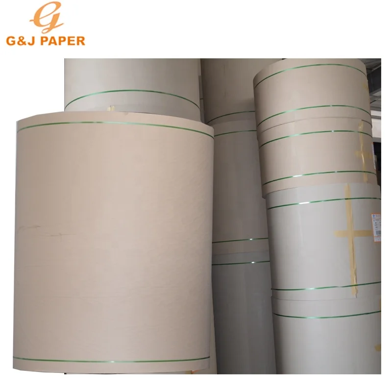 Top Sale Jumbo Roll Black Kraft Liner Paper