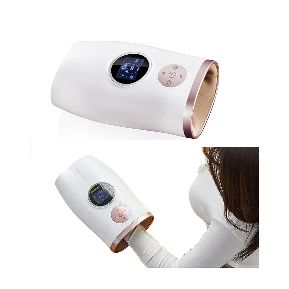 Cordless Massager Machine for Hand Vibrating Shiatsu Finger Joint Hand Massager with Heat Air Compression Hand Massager