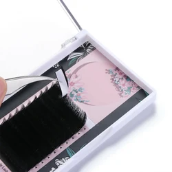 Factory wholesale professional  0.03mm-0.25mm individual 12 rows 16 rows classic eyelash extension