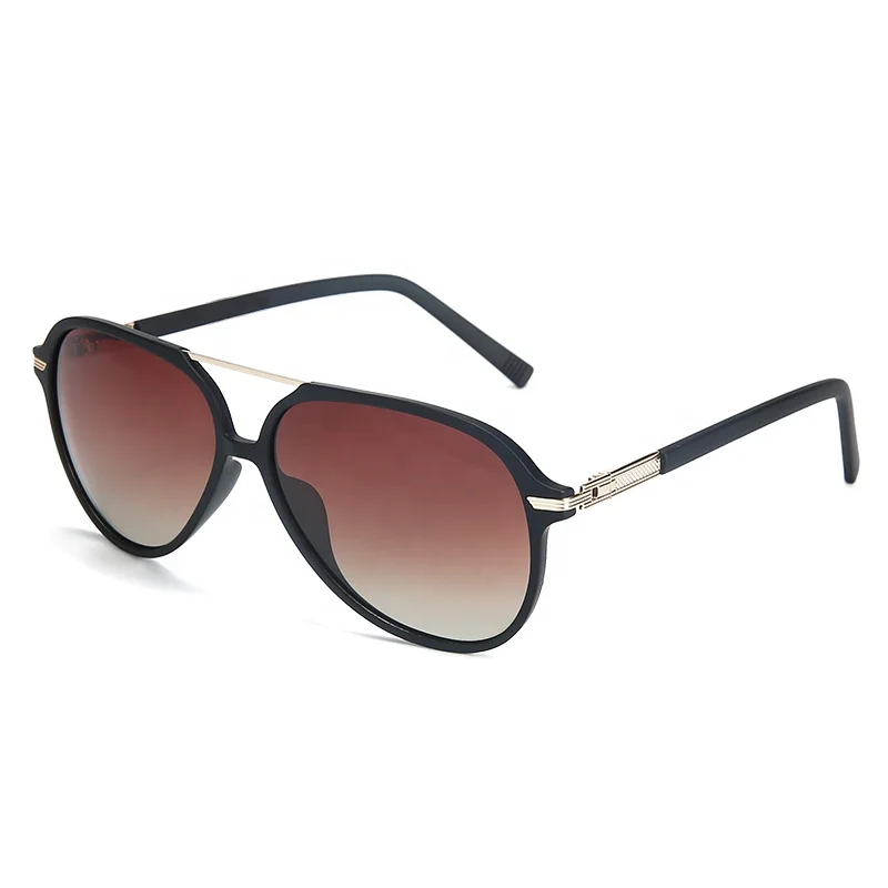 BT6303 Custom ready women polarized tr90 big frame sunglasses frame female sun glasses