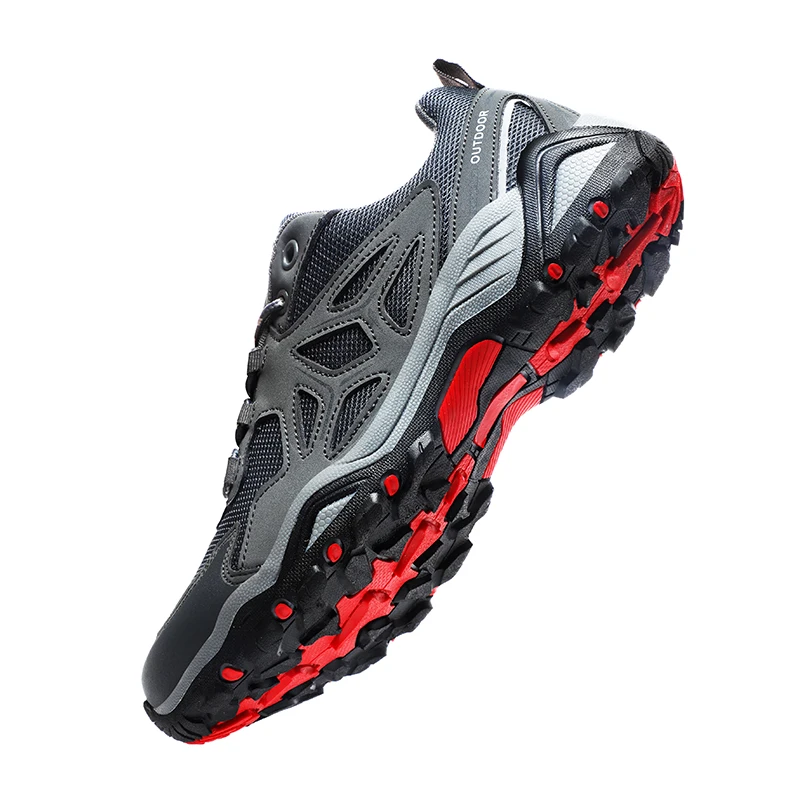 Outdoor Breathable Hiking Shoes Waterproof Camping Walking shoes men womenTrekking Sneakers