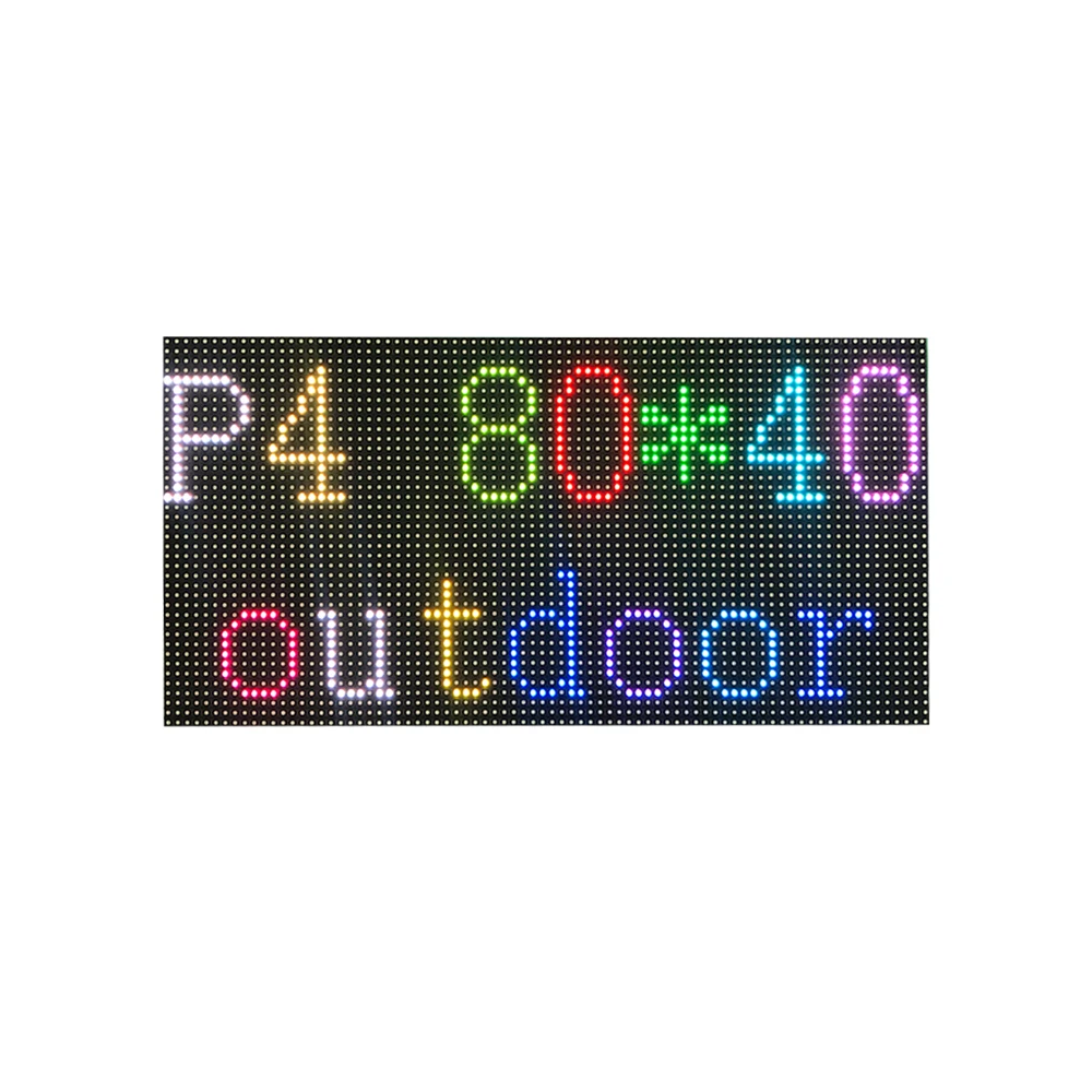 P4 открытый полноцветный светодиодный экран модуль RGB