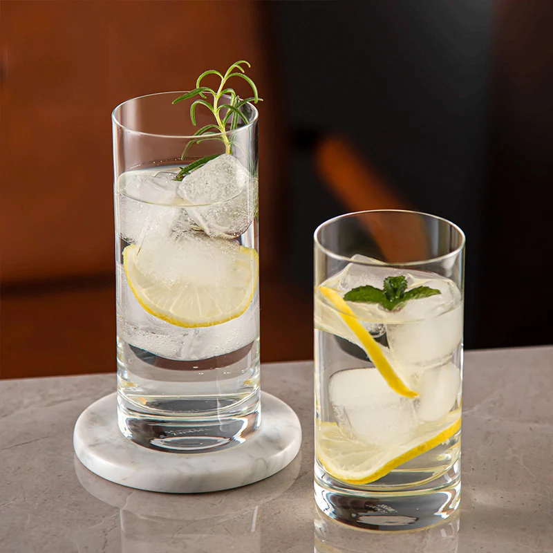 ice tea glassware highball beverage glasses cocktail glass mojito cup custom straight collins glass