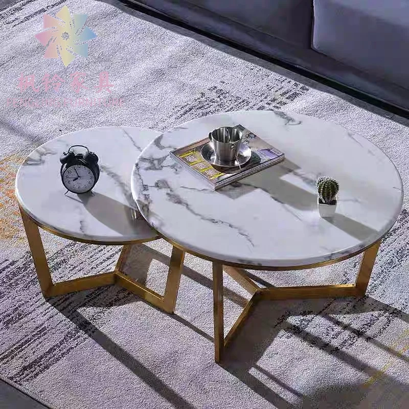 Most Popular Manufacturer Fordable Tea Table New Chinese Modern  Coffee Table Round CF015