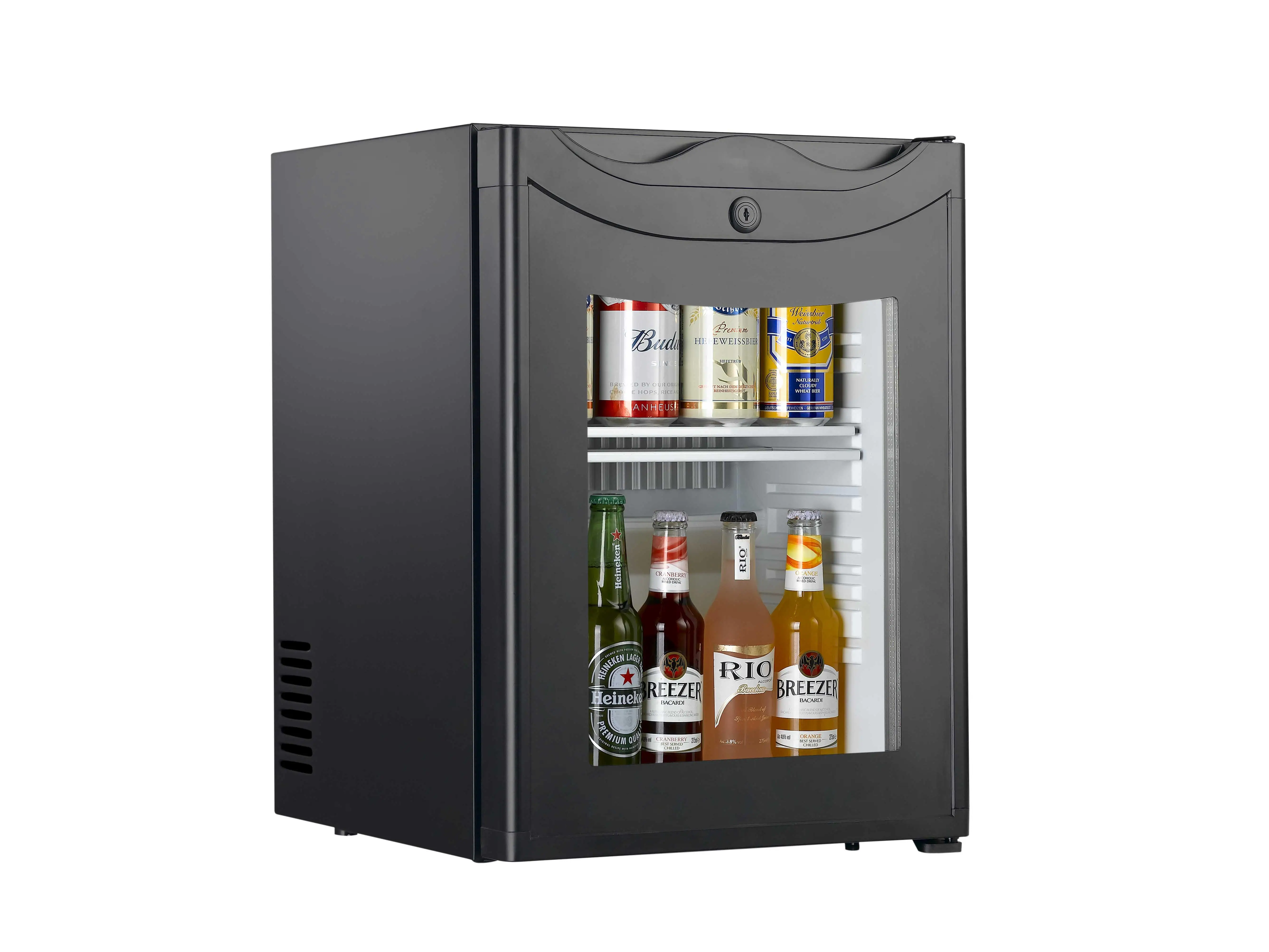 40L Parago Hotel absorption minibar fridge Mini bar glass door fridge For Hotel Home