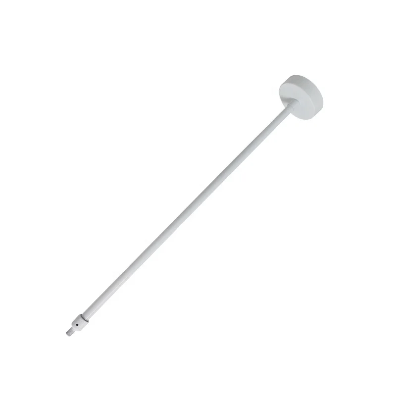 Adjustable Customized Durable Sturdy White Black Tube Pipe Supporting Led Light Telescopic Suspension Rod