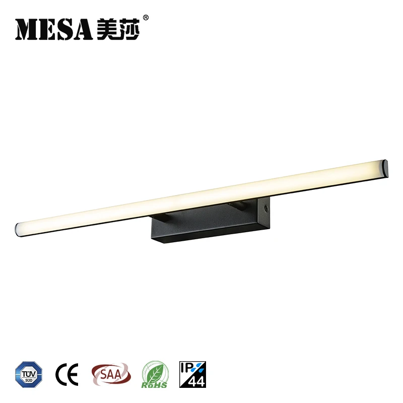 
IP44 Waterproof Nordic Modern Hotel Decorative Fixture Wall Mount Ceiling Dressing Table Bathroom Makeup Vanity Led Mirror Light 