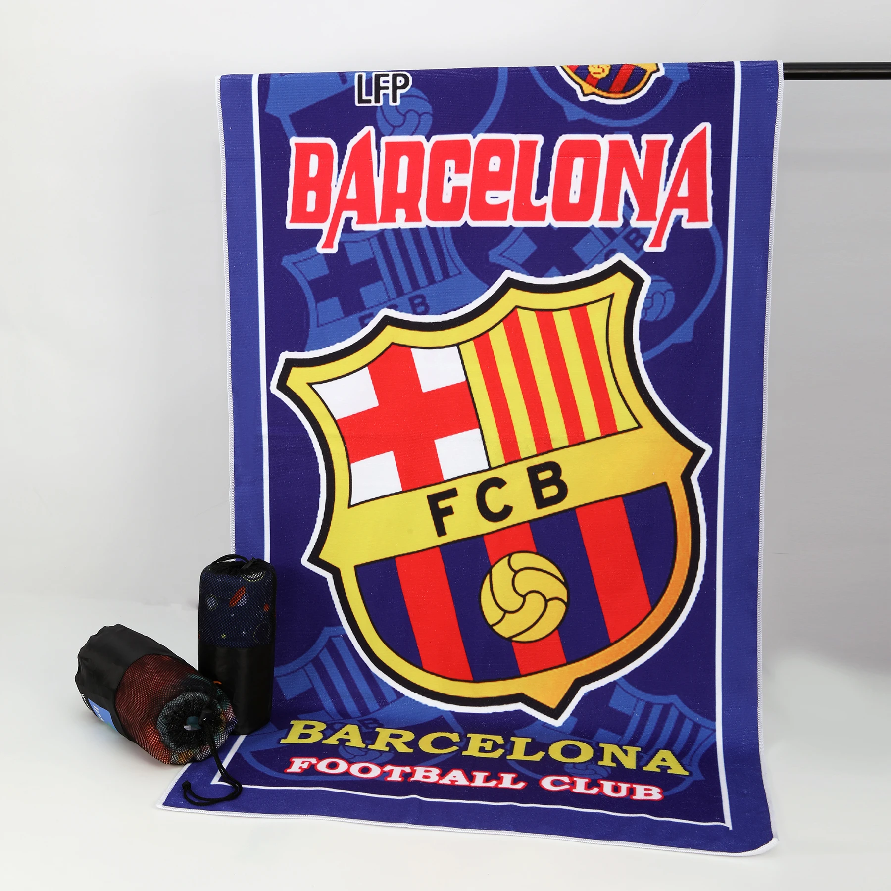 Manufactory custom name double side print quick dry microfiber beach towel summer sand free beach towel with logo