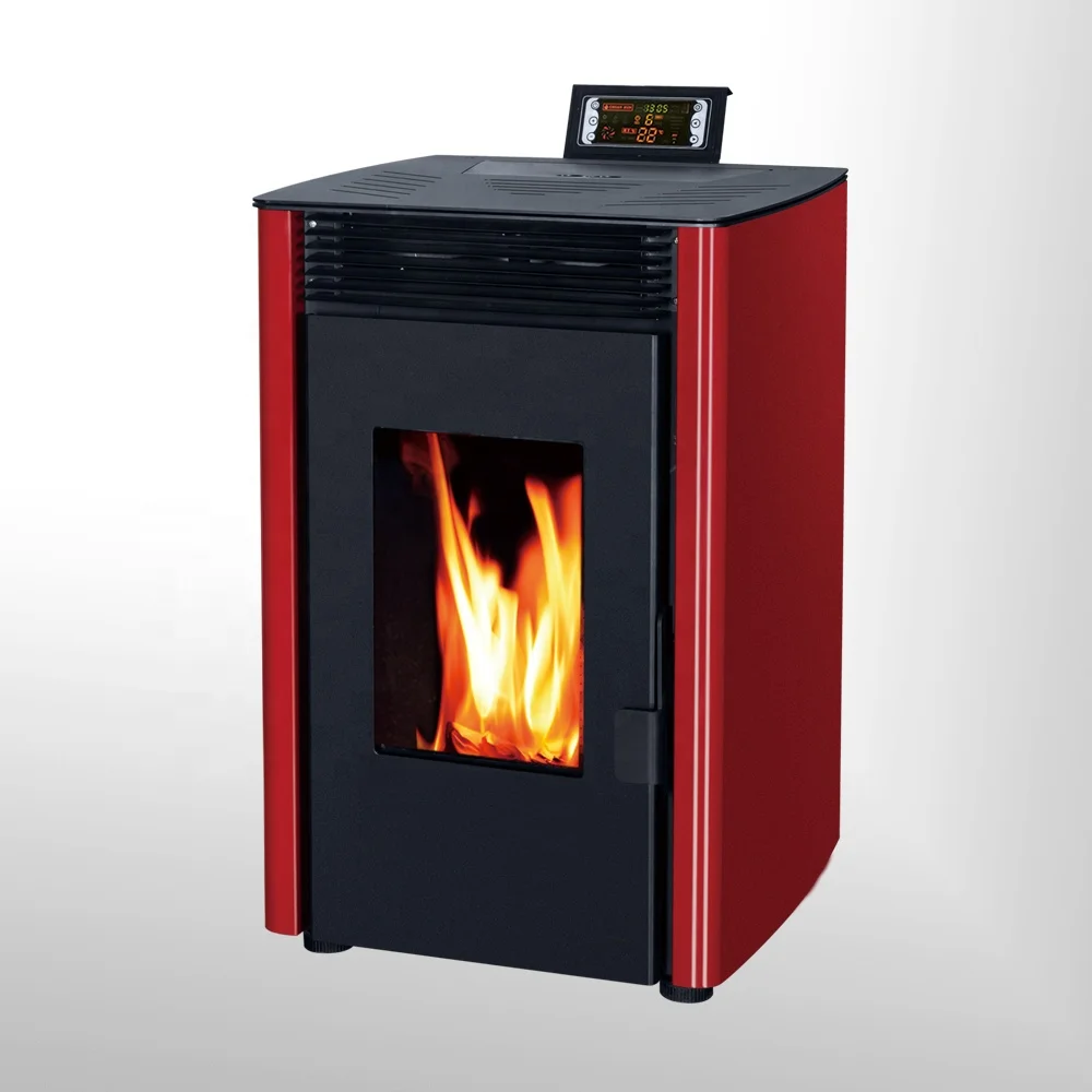 Cheap Pellet Stove Wood Pellet Burning Fireplace Modern Fireplace China Manufacture