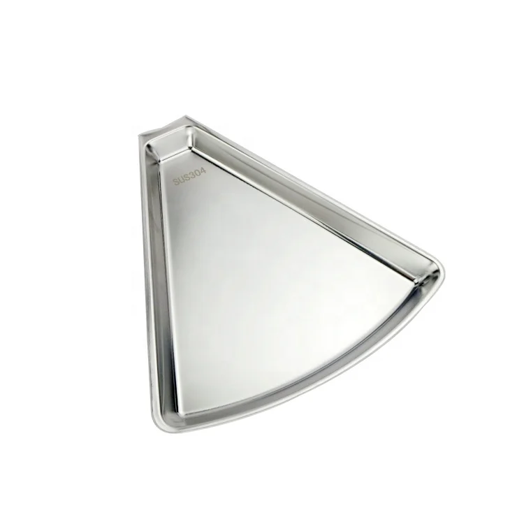 
18/8 Stainless steel 9 pcs dinner food plate sauce dish sets with rack serving for birthday/Christmas/holiday party restaurant 