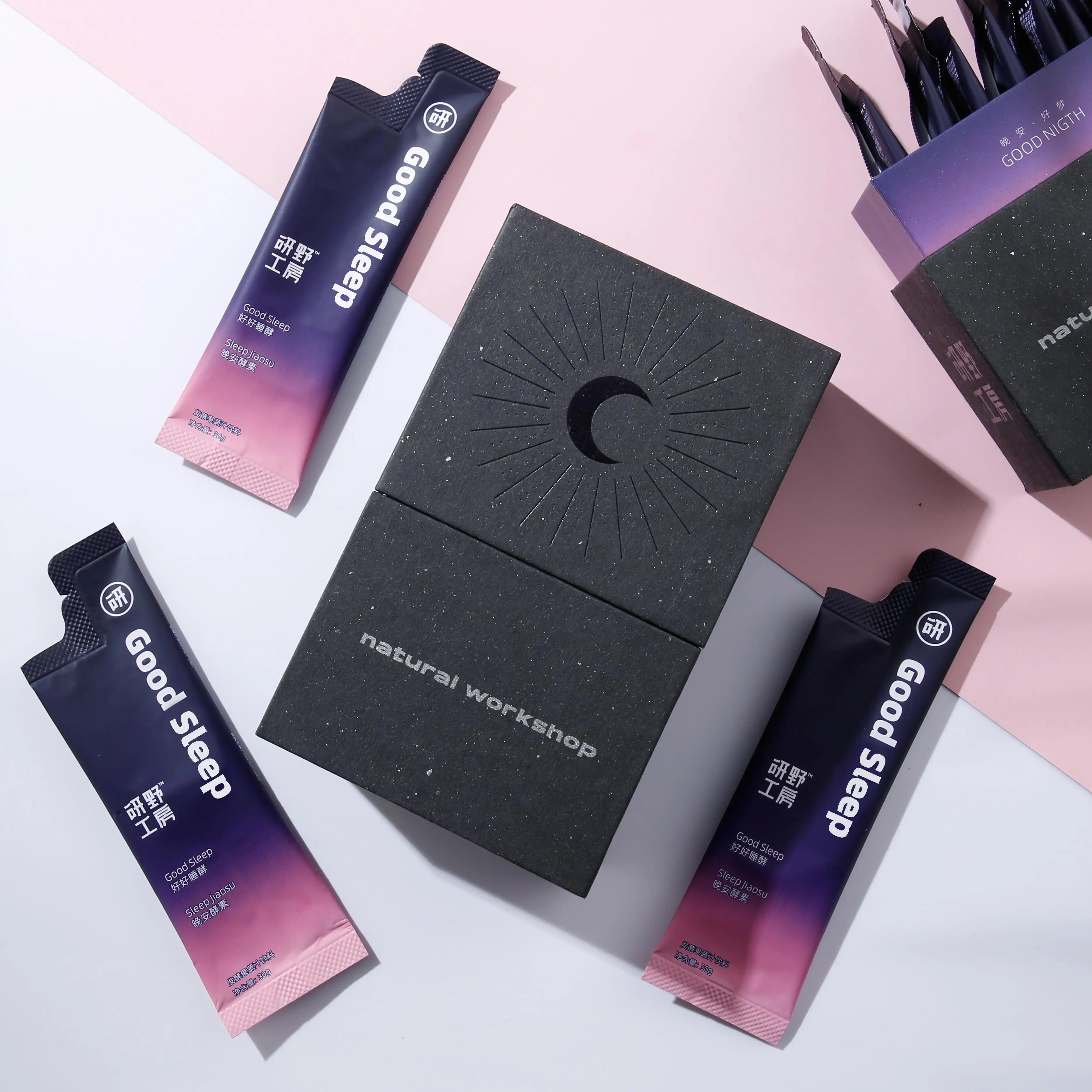 OEM healthy herbal Dietary Herbal nutritional Supplement enzyme anxiety relief sleep aid drink