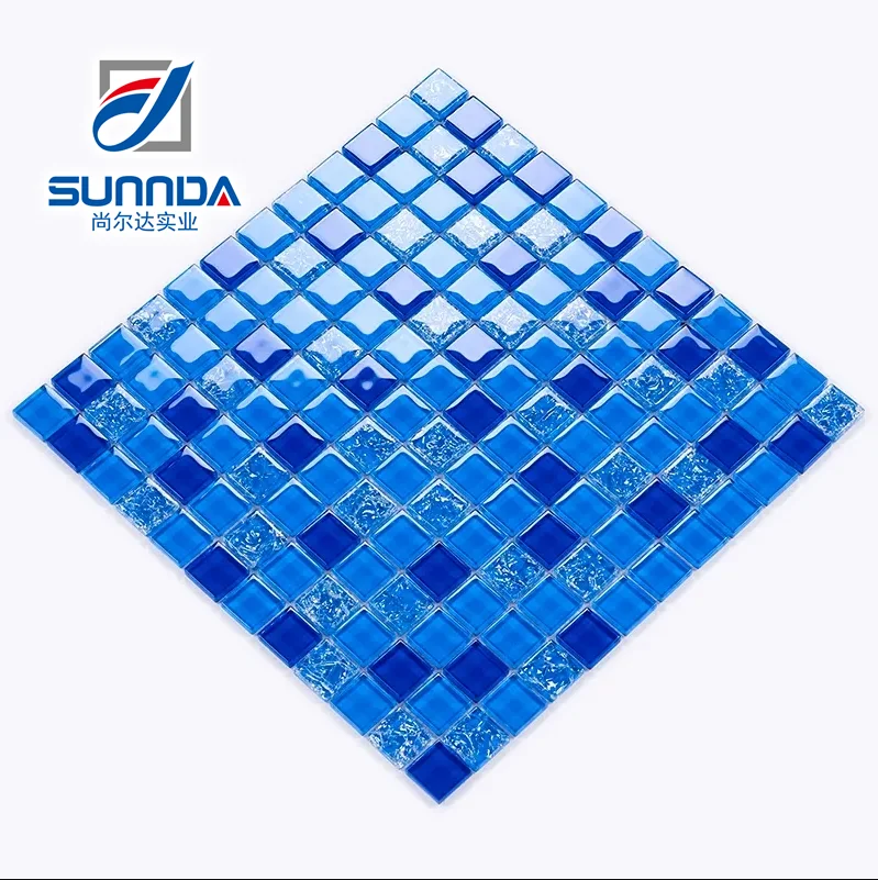 Swimming pool bathroom kitchen flashback mosaics floor wall tiles glass ceramic porcelain stone customized made foshan materials