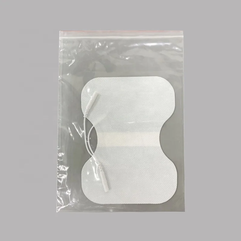 11*15cm Adhesive Butterfly Electrode Pad Physical Therapy Reusable Self-adhesive Butterfly Shape Electrode Pads For Tens Machine