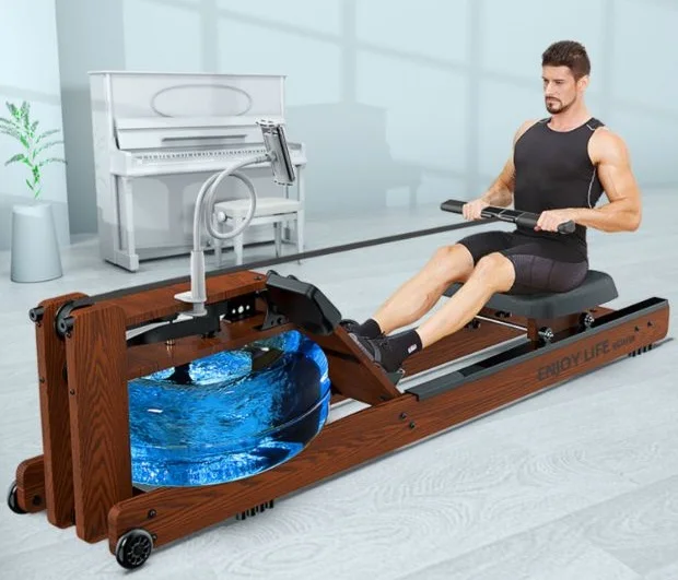 
Water Rower Rowing Machine Indoor Sports Gear for Total Body on Bargain 
