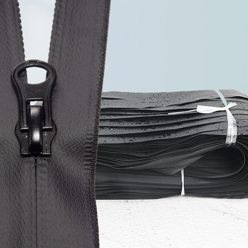 Custom Printing Logo Multi-use 3# 5# 8# 10# Resin Pvc Tpu Waterproof Zippers For Water Sports Handbags