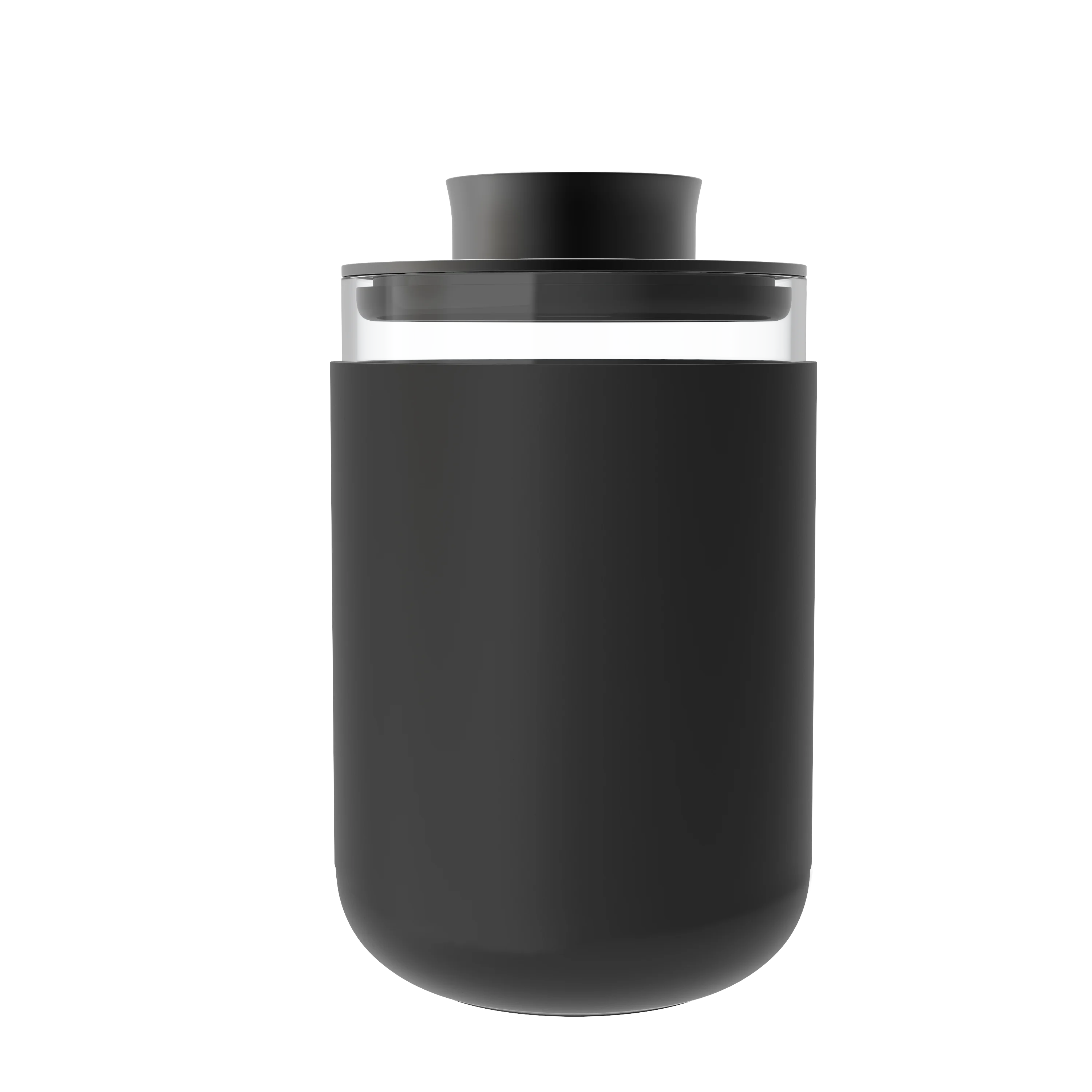 VA Premium Sealed Food Storage and Smoke Holder Glass Jar with Aluminum Lid Big Capacity Custom Herb Storage