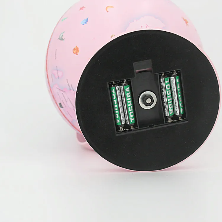 
Pink printing Rotating PVC World Globe For table ornaments 