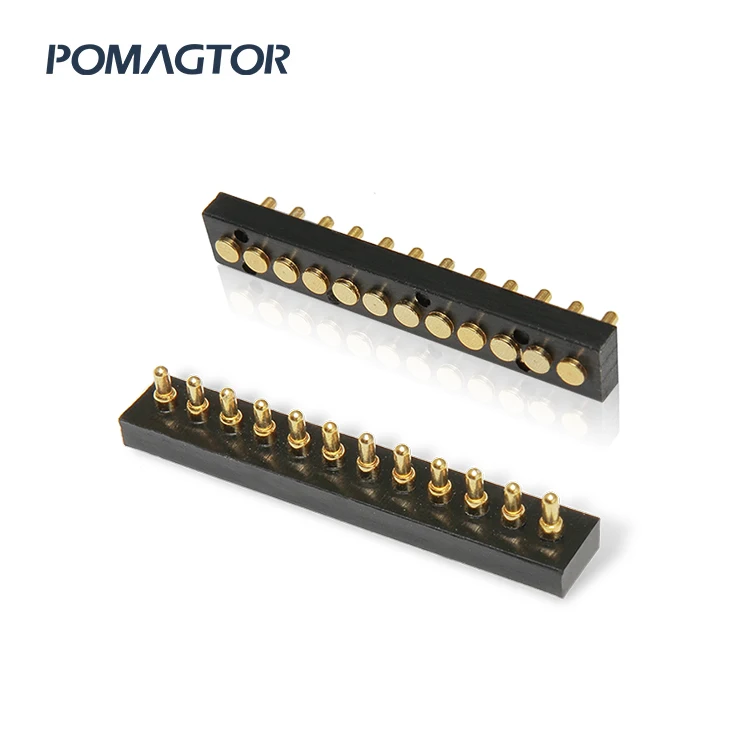 High Class Precision 12 Pin Pogo Pin Connector