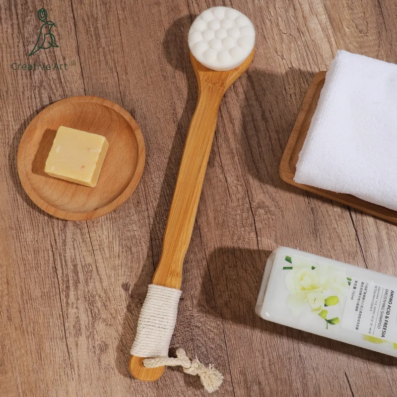 Anti grip body brush soft rubbing exfoliating back body brush for shower