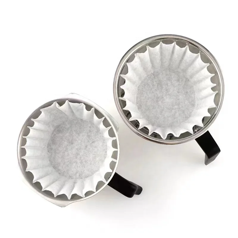 Магазин тортов, кофейня, специальная фильтровальная бумага K-cup, одноразовая капельная фильтровальная чашка из натуральной древесной массы