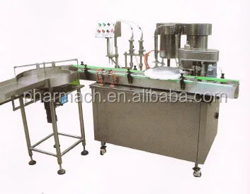 low price automatic small vial liquid filling and sealing machine for vial 10-30ml GMP and ISO grade