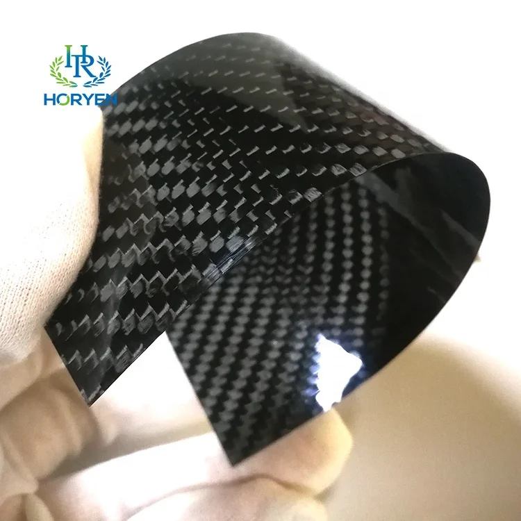 Lightweight 3k twill 100% carbon fiber soft sheet