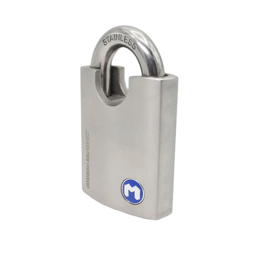Mok padlock manufacturer outdoor anti-rust lock stainless steel keyed alike padlocks with 3 key