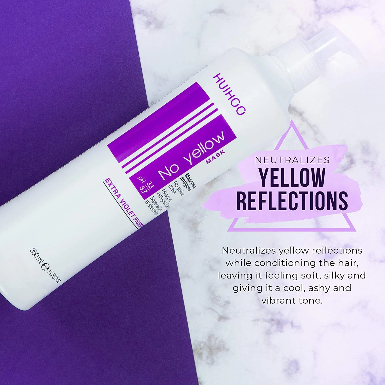 High Quality Factory Sale Color-Protecting Blue Shampoo Brunettes Brassiness Control Color-Correcting Shampoo