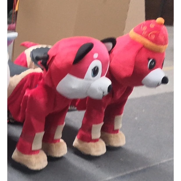 Unisex Remote Control Electric Animal Ride-On Toy with Wheels Electronic Ride-On Toy for All Ages