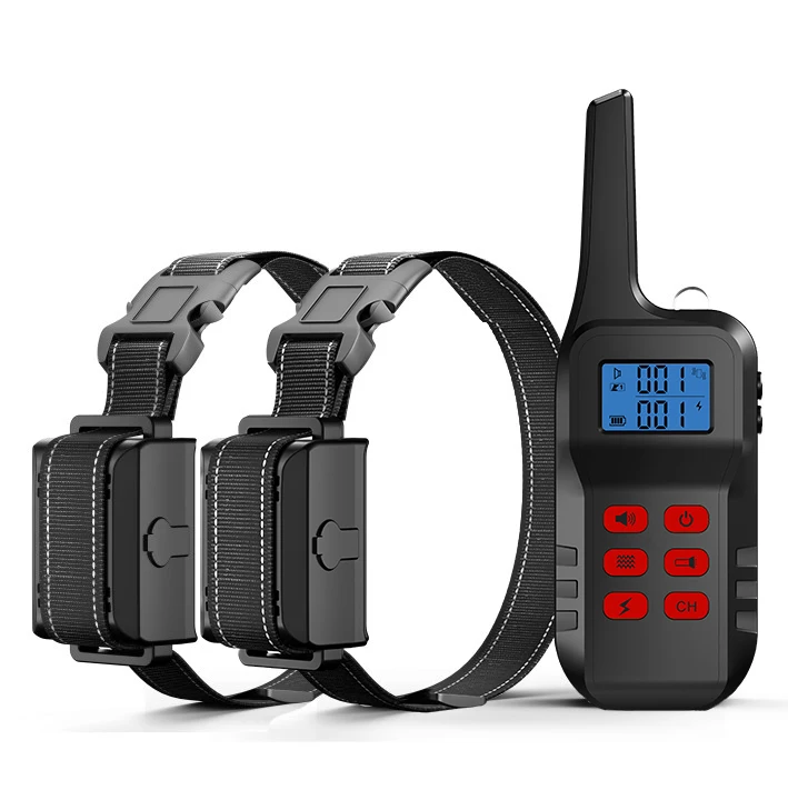1000M Range Dog Training Collar Rechargeable Dog Shock Collar W/3 Training Dog Collar