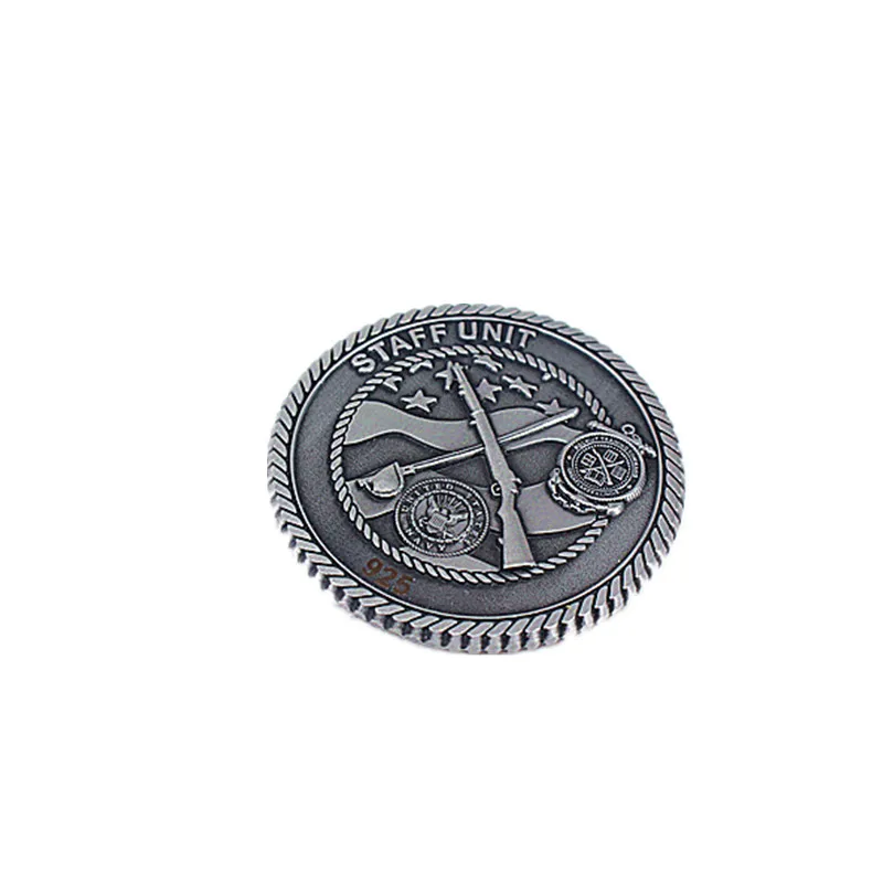 Wholesale china custom metal embossed soft enamel chief navy challenge coins for sale
