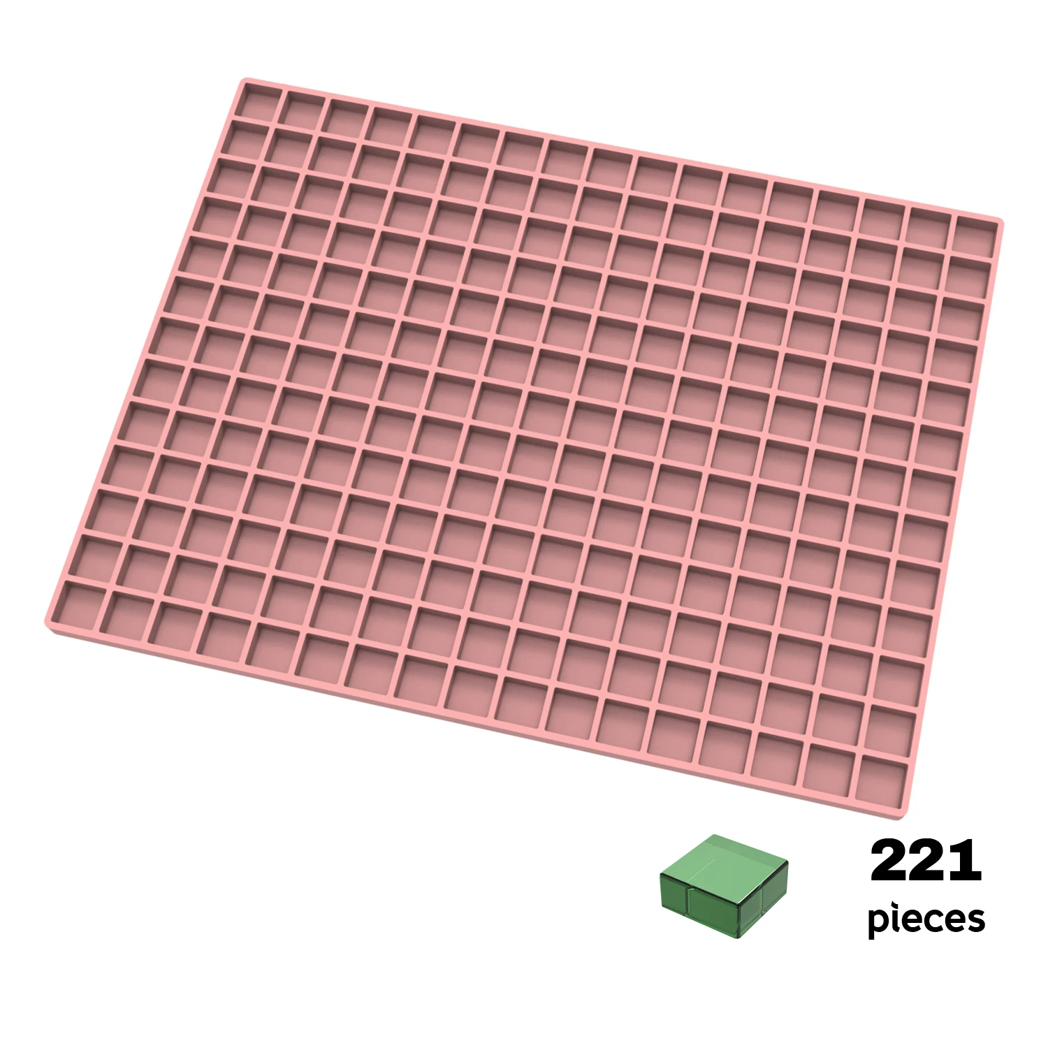 YONGLI Custom Silicone Mini Hard Coin Candy Molds Non-Stick Square Gummy Molds for Gummy Depositor