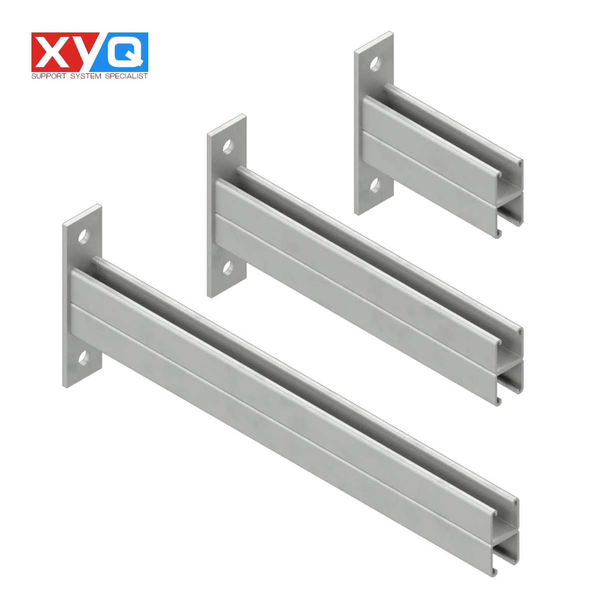 Unistrut Channel Bracket Strut Channel 13/16 Cantilever Arm for Single Strut Underground Utility Tunnel Support System