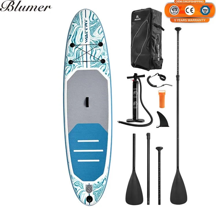 CE  New Design Custom Foldable Inflatable Sup Stand Up Paddle Board ISUP For Sale