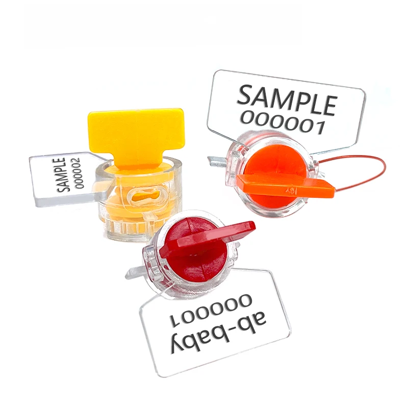Anti-tamper and anti-theft wister meter seals plastic security seals for gas tank/water meter/electric meter box