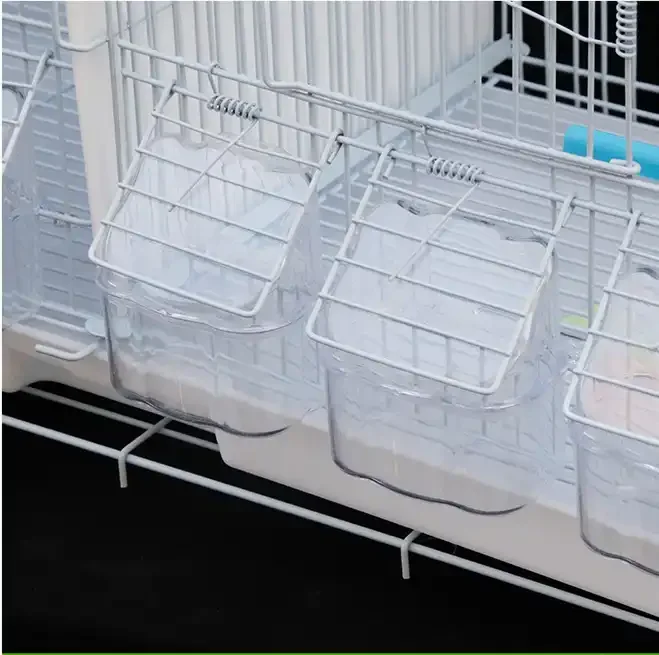 Pet Products Flight Cage Metal Steel Bird Crate, Multi-Bird Home Stackable Cage for Birds, Home Crate for Extra-Small Pet