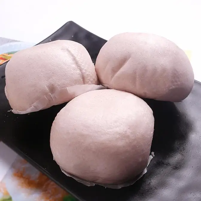 Chinese Tim Sum Frozen Steamed Buns Stuffed with Taro Cantonese Style Taro Buns