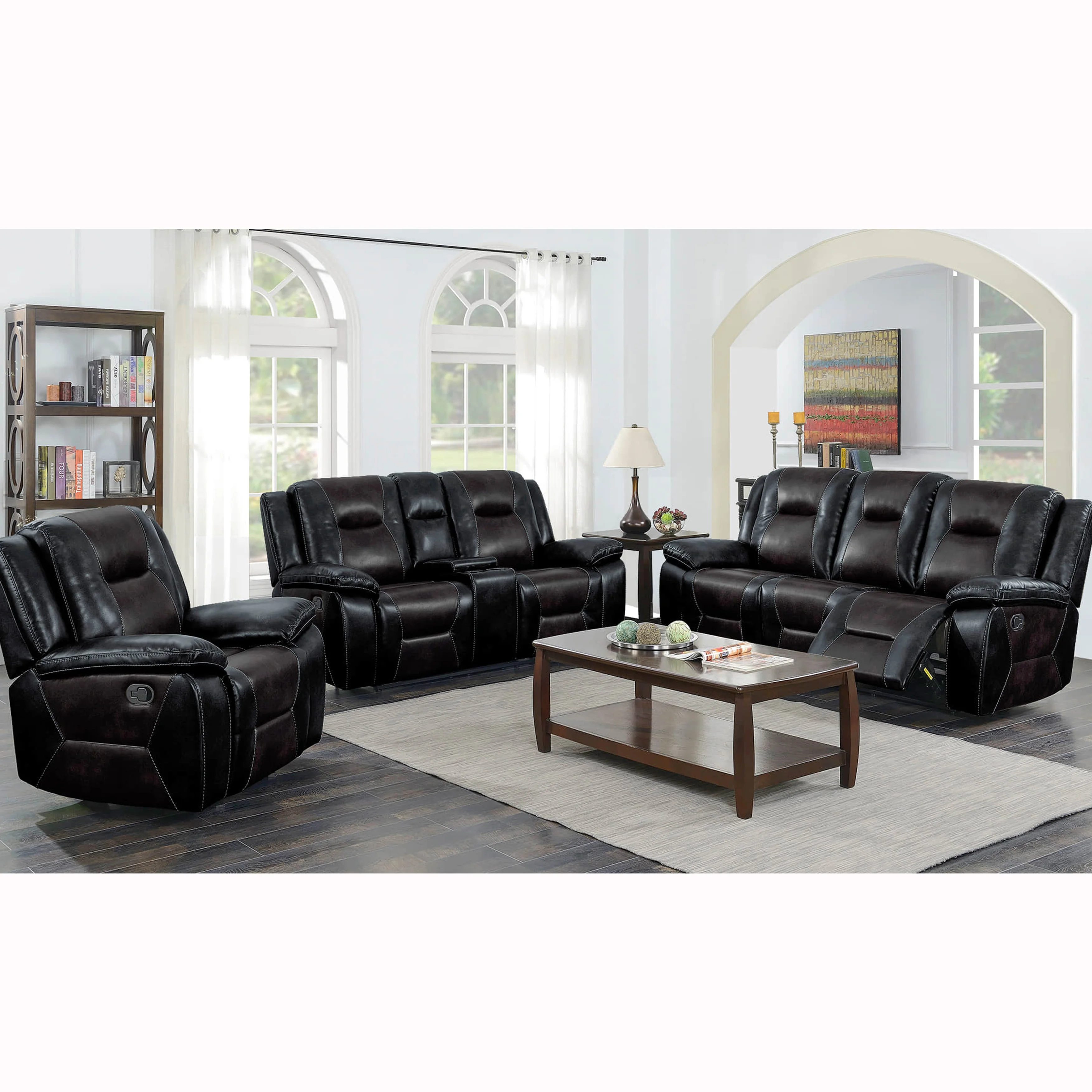 electric recliner sofa Factory direct sales european style recliner sofa mechanism 3 seat recliner sofa covers