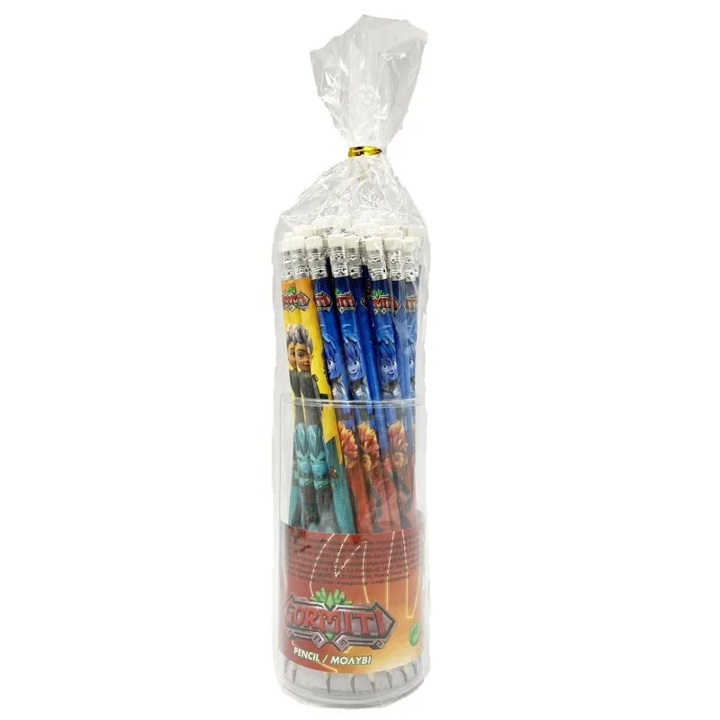 Standard Pencil for Kids Stationery Sets with Eraser Pencil High Quality HB Pencil Sets New Product Ideas 2023 Cartoon Black OEM