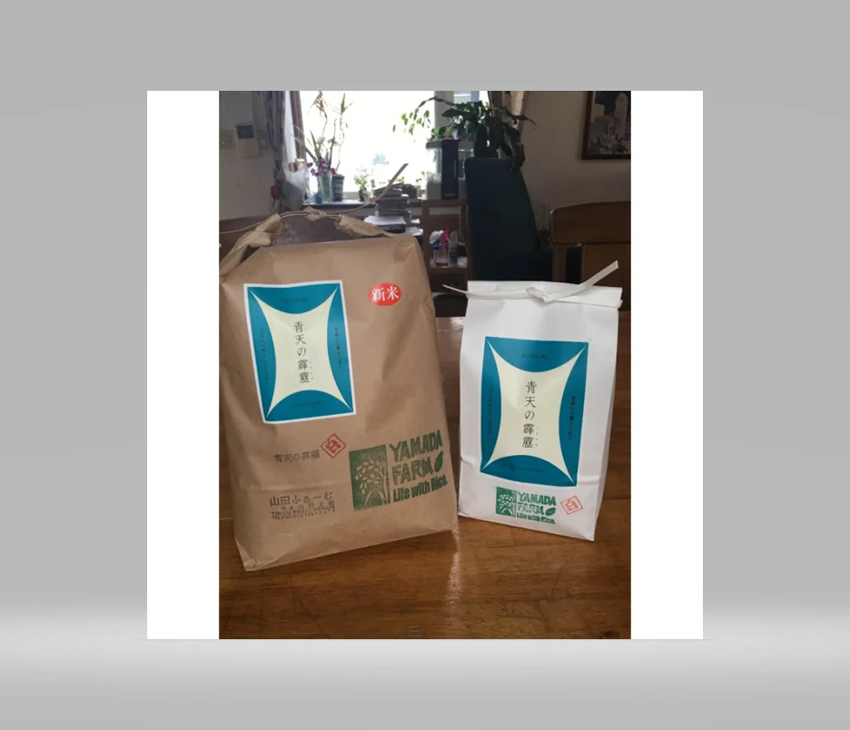 Highly Evaluated Import Moderate Luster And Soft White Color Bag Rice