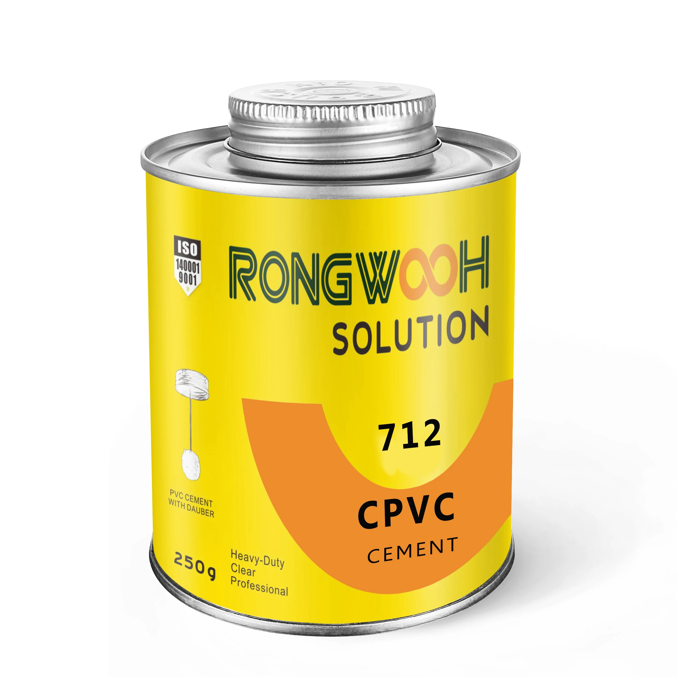 High Pressure Resistant Industrial Adhesive pvc cpvc 724 Pipe Solvent Glue For Plastic Pipe