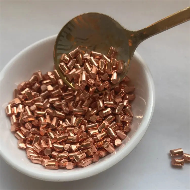 Pure copper granules 3mm- 99,99%