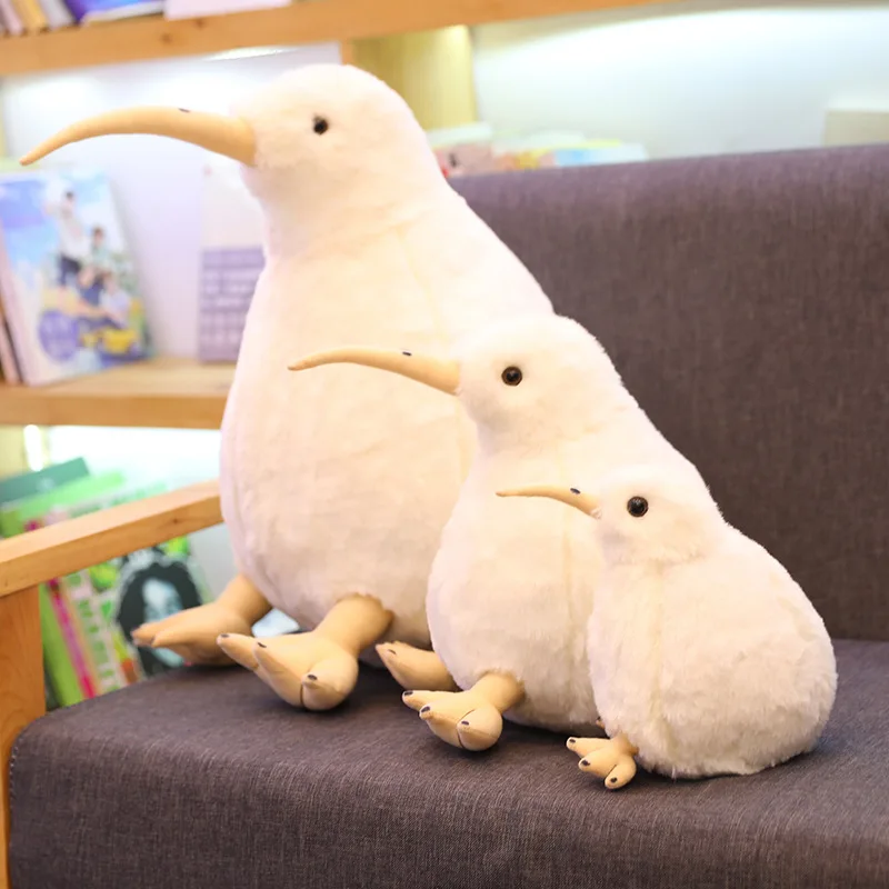 New Zealand Kiwi Bird Plush Toy Animal Bird Stuffed Plush Doll Home Decor Soft Lovely Cartoon Pillow Kids Birthday Gift