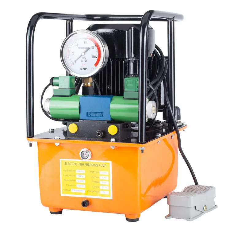 Fast Delivery 900W Hydraulic Power Ram Pump Building Construction Tools Set Hydraulic Hand Pump