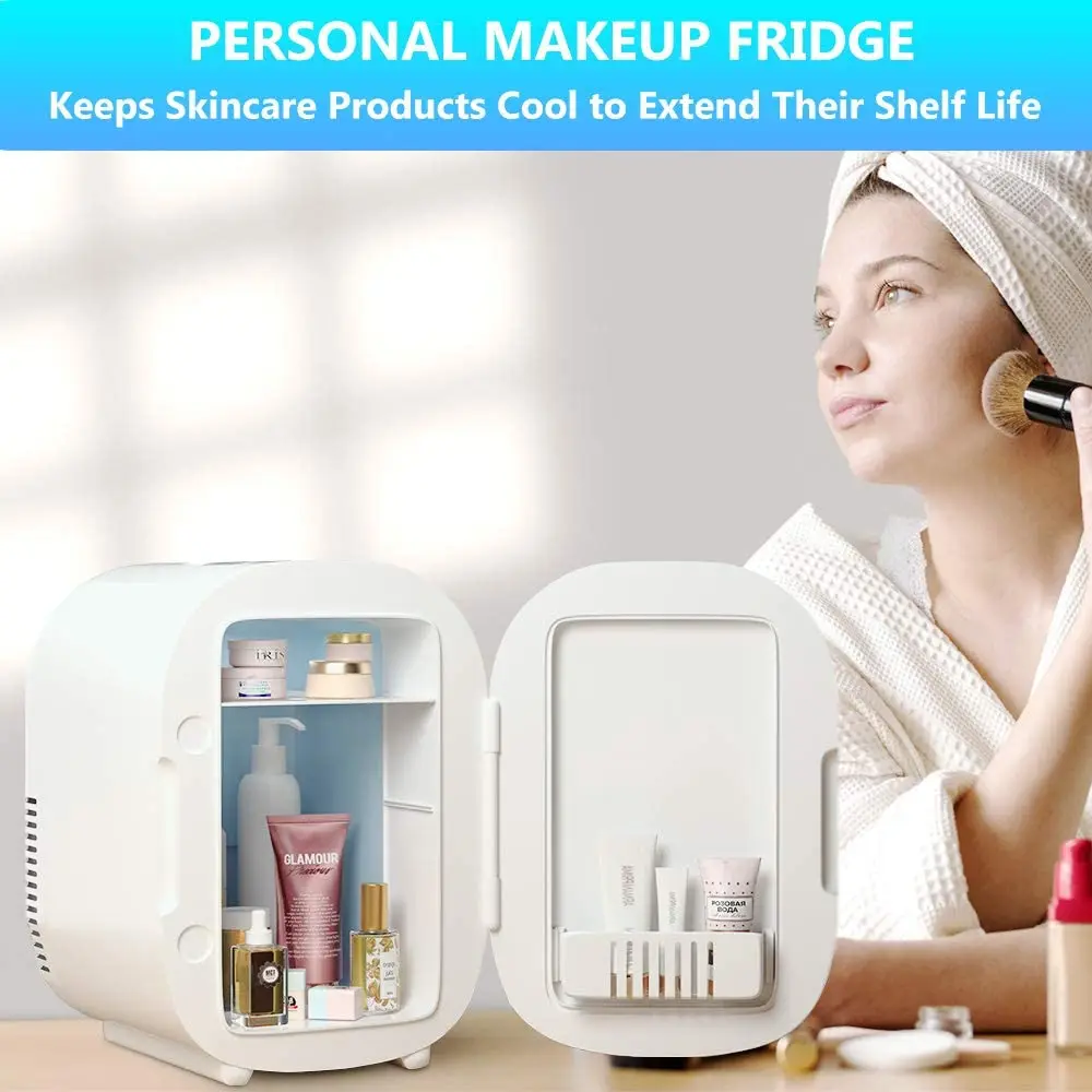 6L Portable Mini Skincare Makeup Refrigerator Cold and warm refrigerator for home car new products 2021 unique