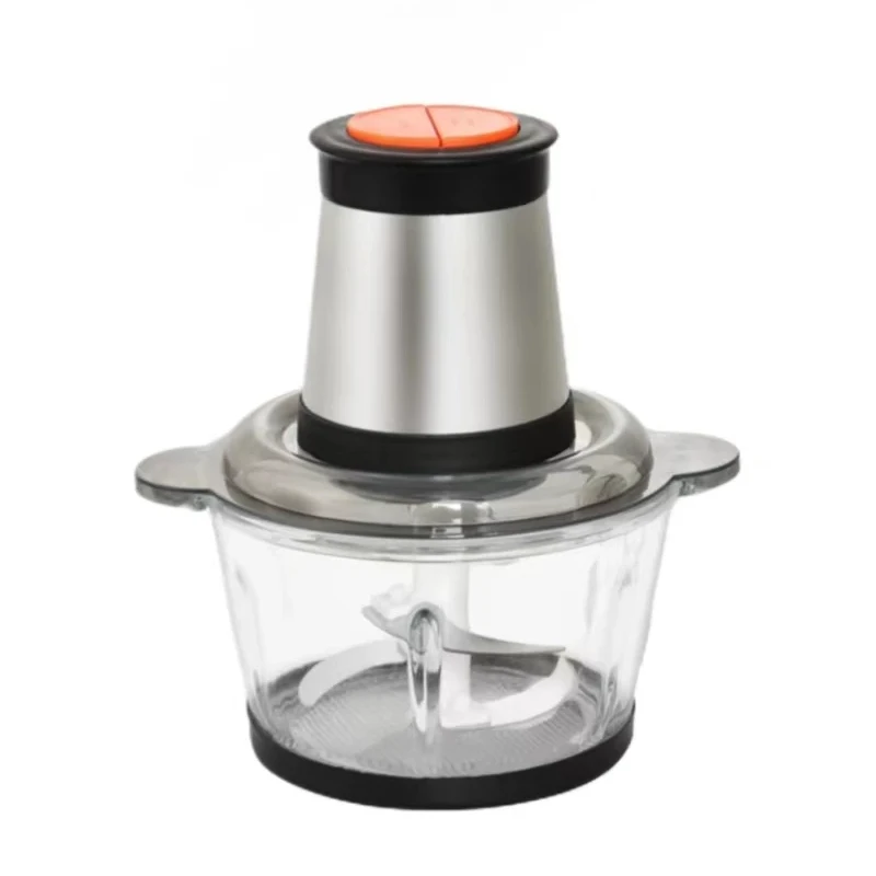 Нержавеющая сталь + пластиковая чашка новый дизайн кухня двухскоростная электрическая мясорубка