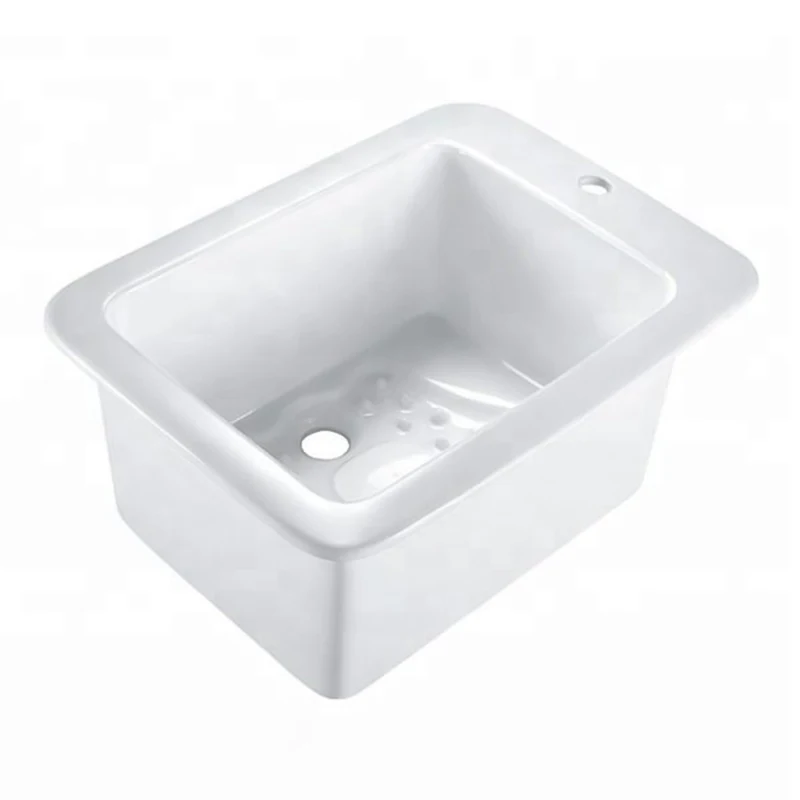 Hair Wash Hairdressers Salon Sink Ceramic Salon Shampoo Basins