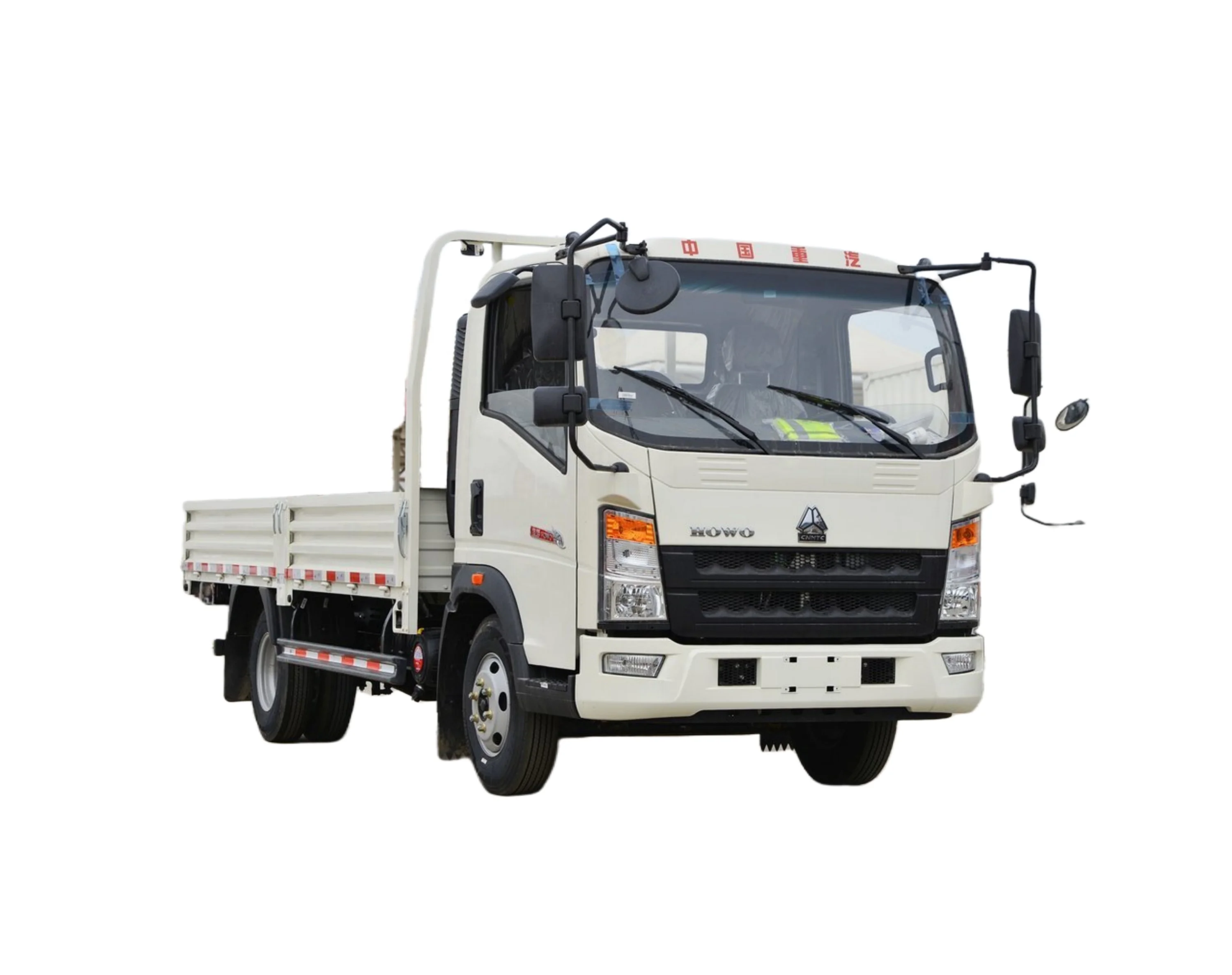 Легкий грузовой автомобиль 2024 Sinotruk Howo 6 колес ISUZU JE493ZLQ3A 116 двигатель 4x2 евро 3 с левым рулем небольшой логистический грузовик
