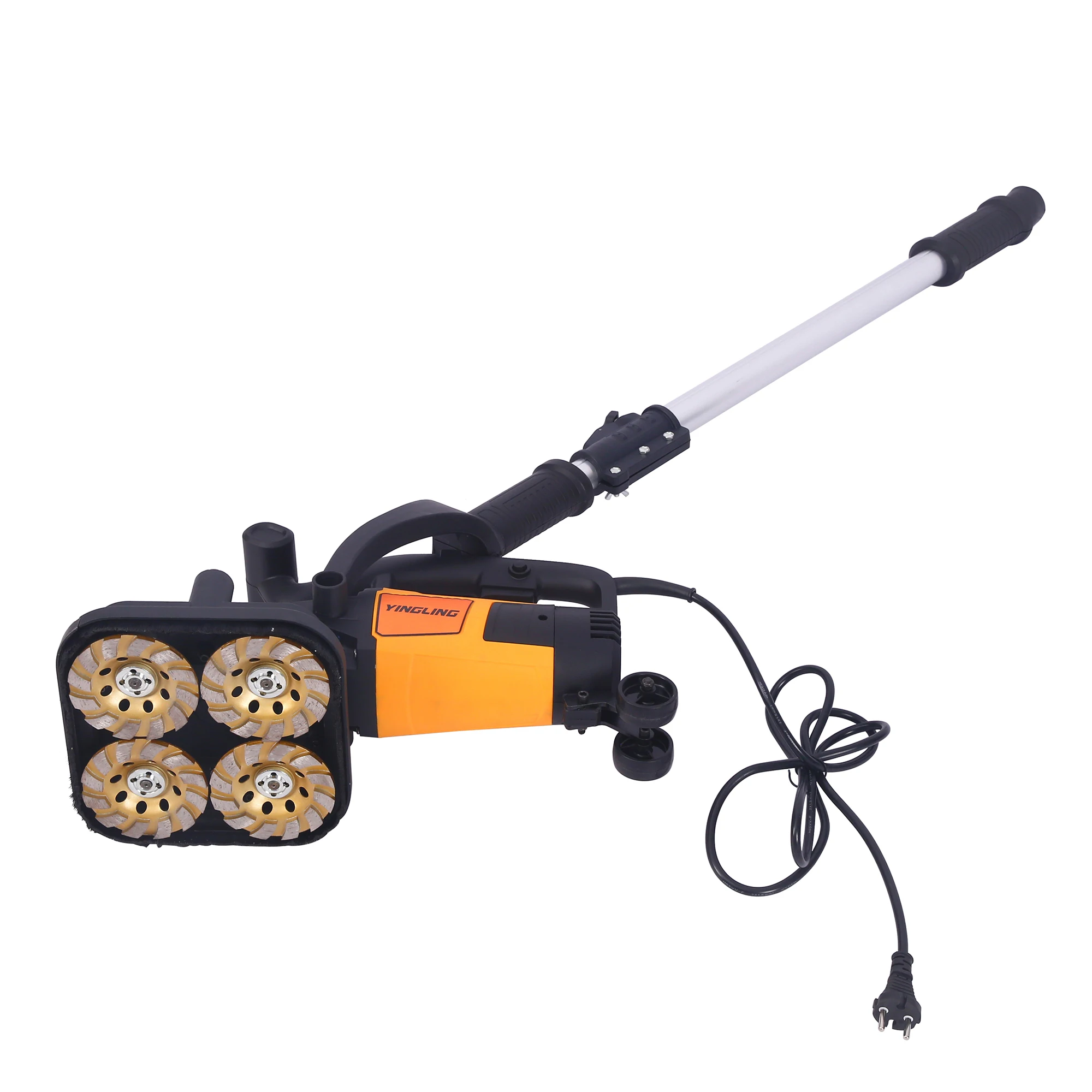 New Design Small Handheld Four-head Concrete Floor Grinder Wood Sanding Machine