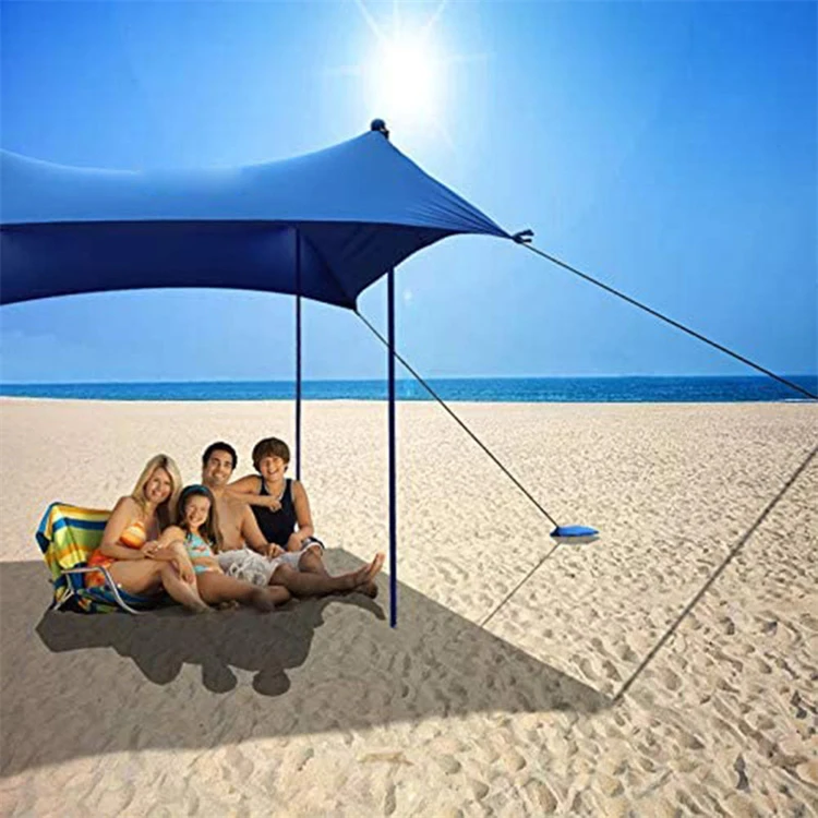 Custom manufacturing windproof light sunshade beach tent portable outdoor beach tent canopy